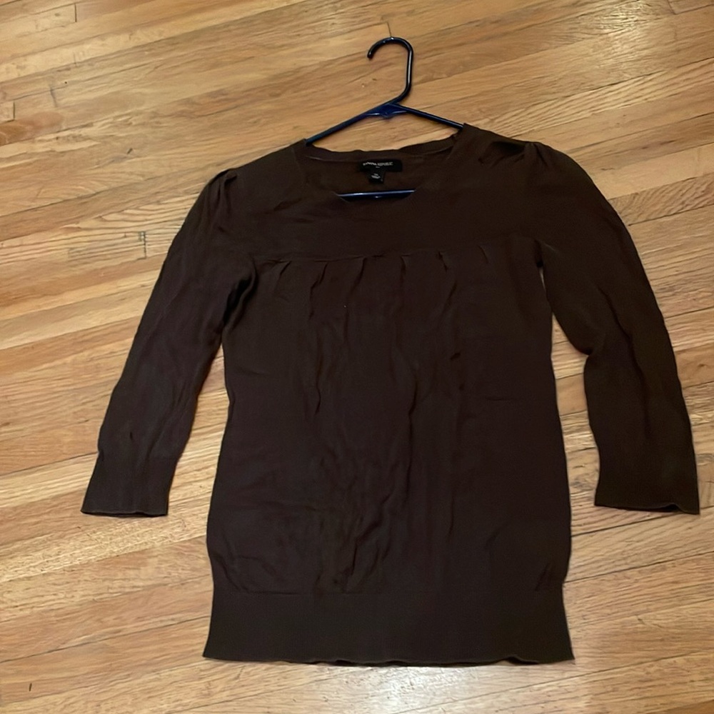 Banana Republic women’s XS knit top brown